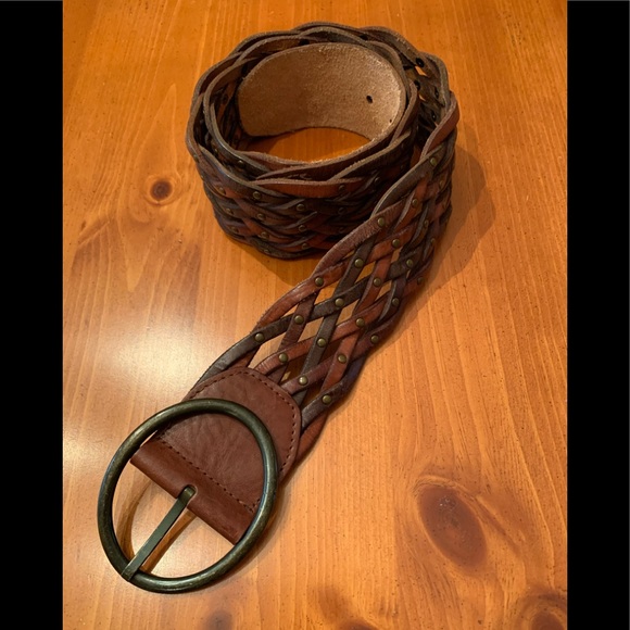 FOSSIL LEATHER BELT - Picture 2 of 3